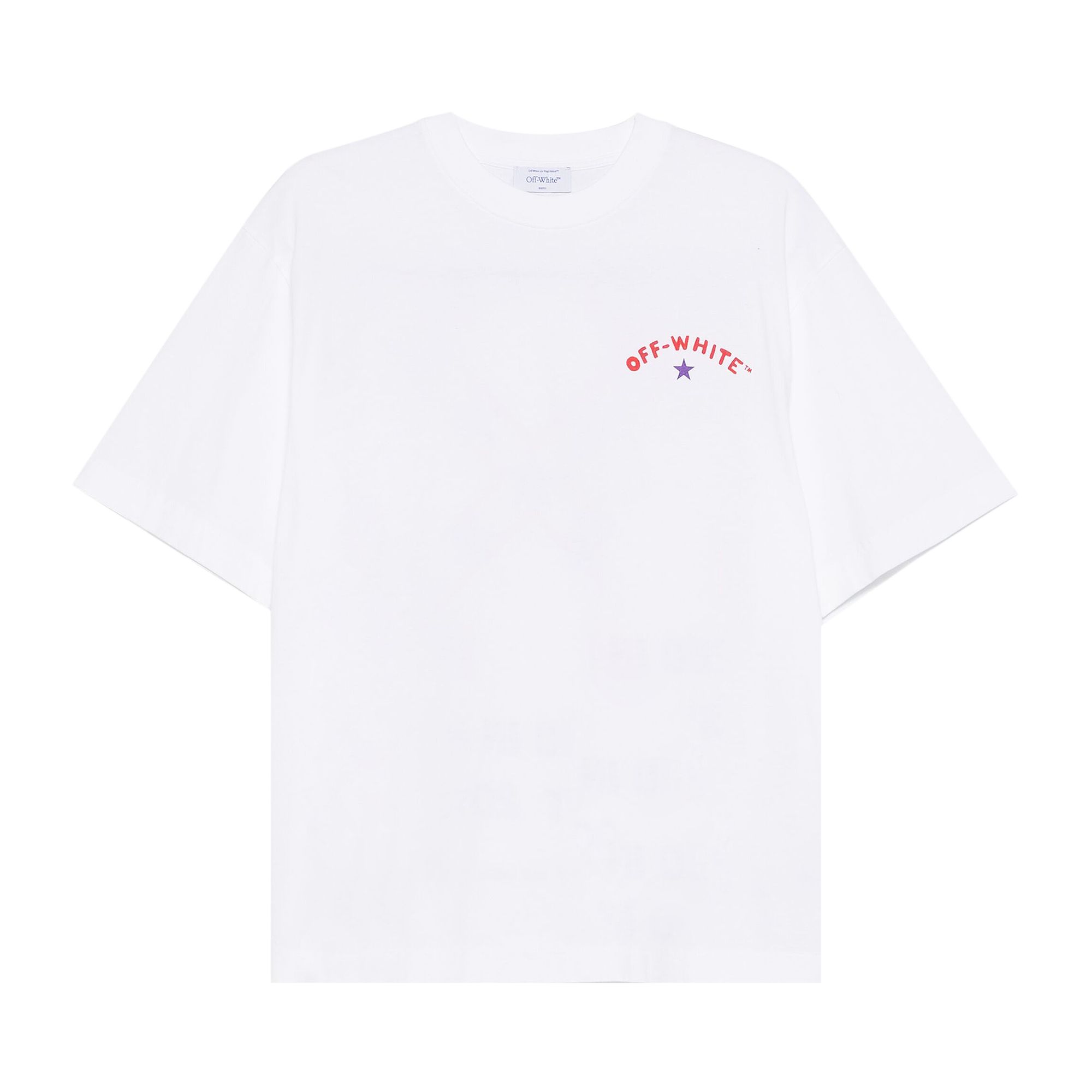 Pre-owned Off-white Star Arrow Skate Short-sleeve Tee 'white/black' | Men's Size S