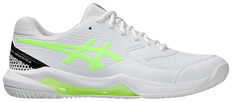 ASICS Gel Dedicate 8 White Lime Burst