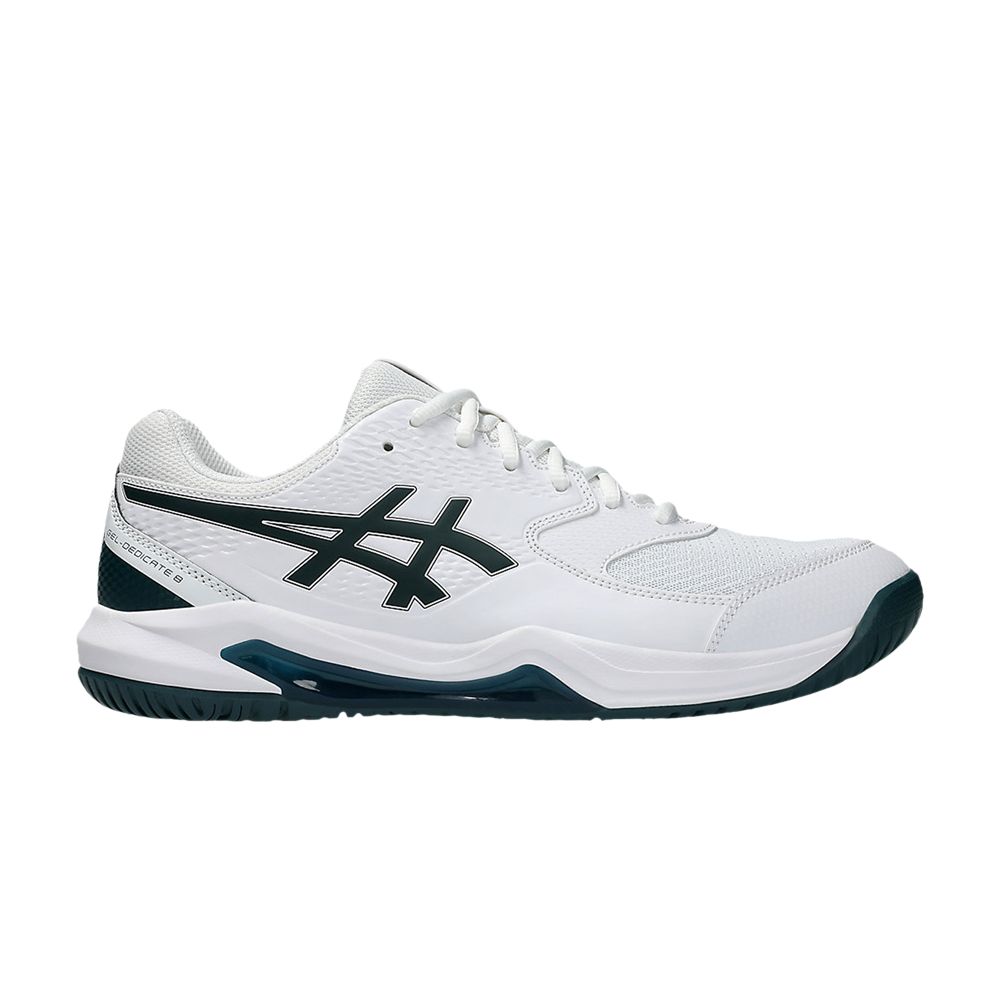 ASICS Gel Dedicate 8 Wide 'White Saxon Green' | Men's Size 9 - 1041A410-104