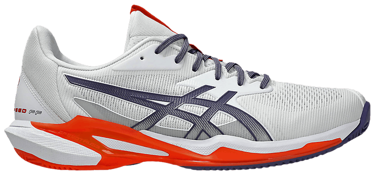 ASICS Solution Speed FF 3 Clay White Greyish Purple