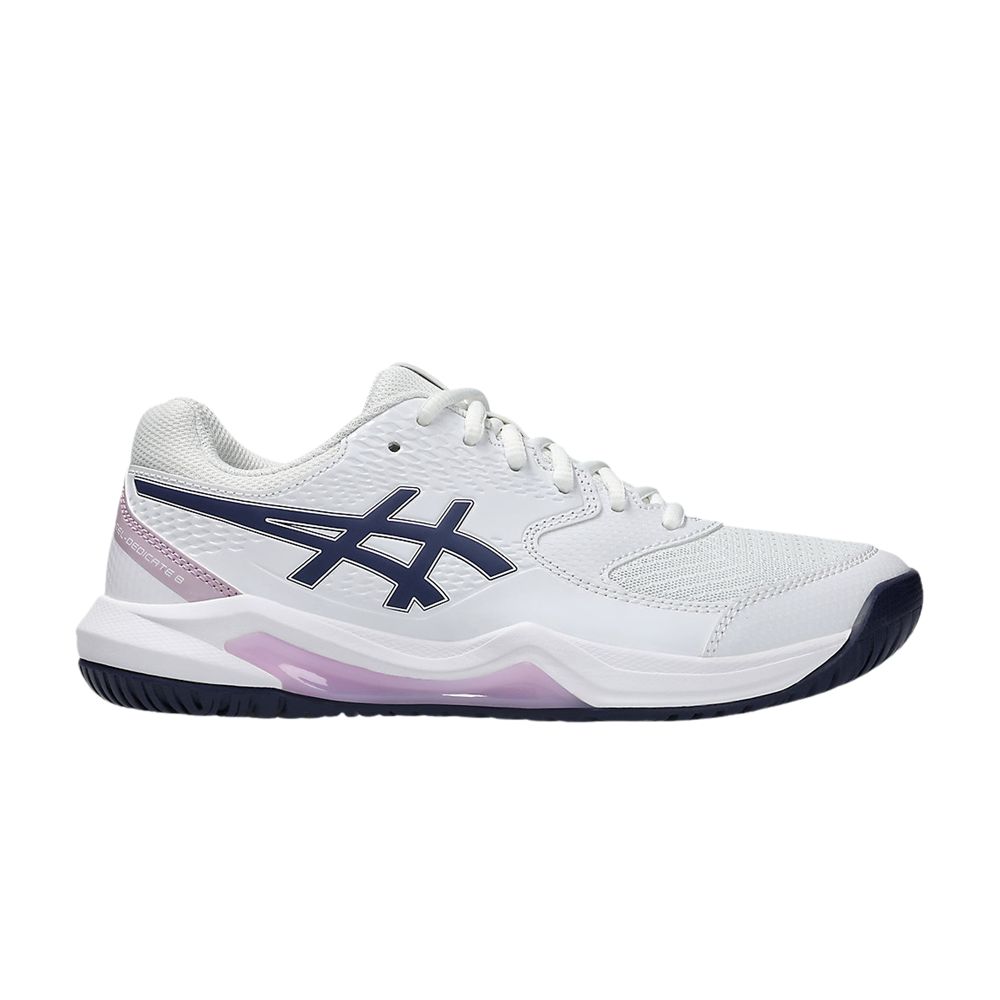 ASICS Wmns Gel Dedicate 8 Wide 'White Indigo Fog' | Women's Size 9.5 - 1042A235-104