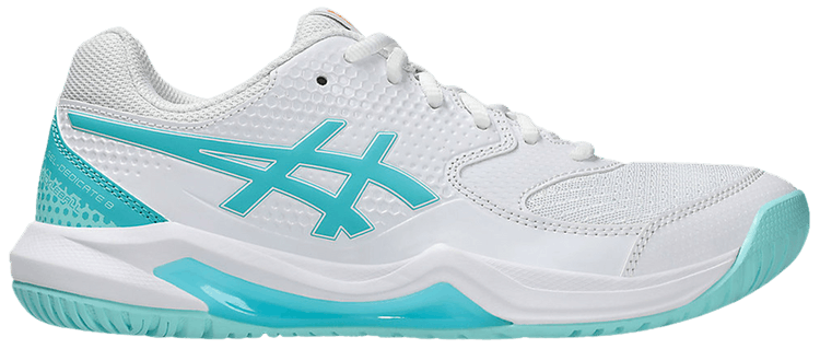 ASICS Wmns Gel Dedicate 8 White Energy Aqua