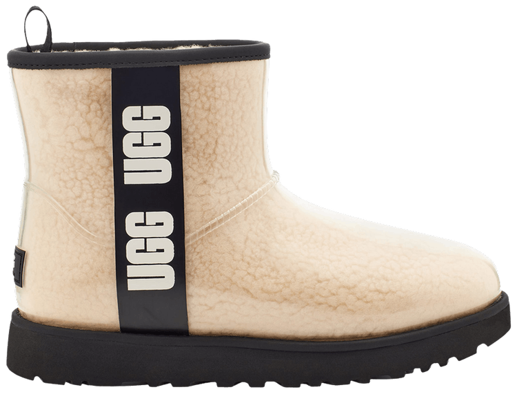 Wmns Classic Clear Mini Natural Black