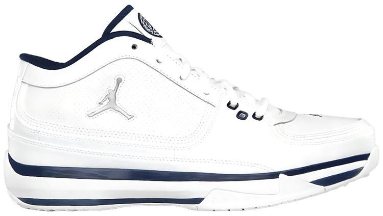 Air Jordan Team ISO Low White Midnight Navy