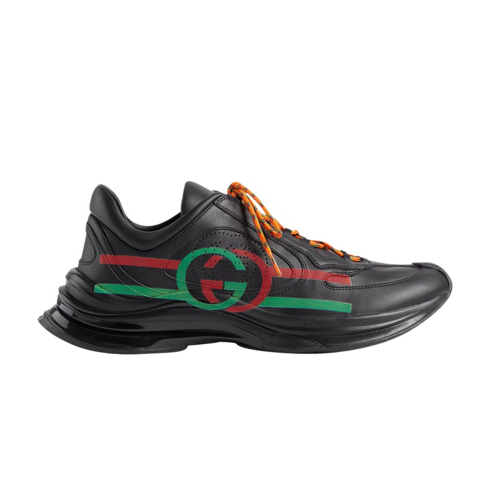Gucci Run Sneaker 'Black Red Green' | Men's Size 10 - 721111-UHH20-1000