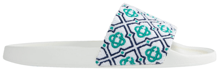 Casablanca Embroidered Terry Slide Monogram