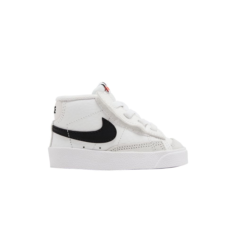 Pre-owned Nike Blazer Mid '77 Td 'white Black' | Infant Size 7