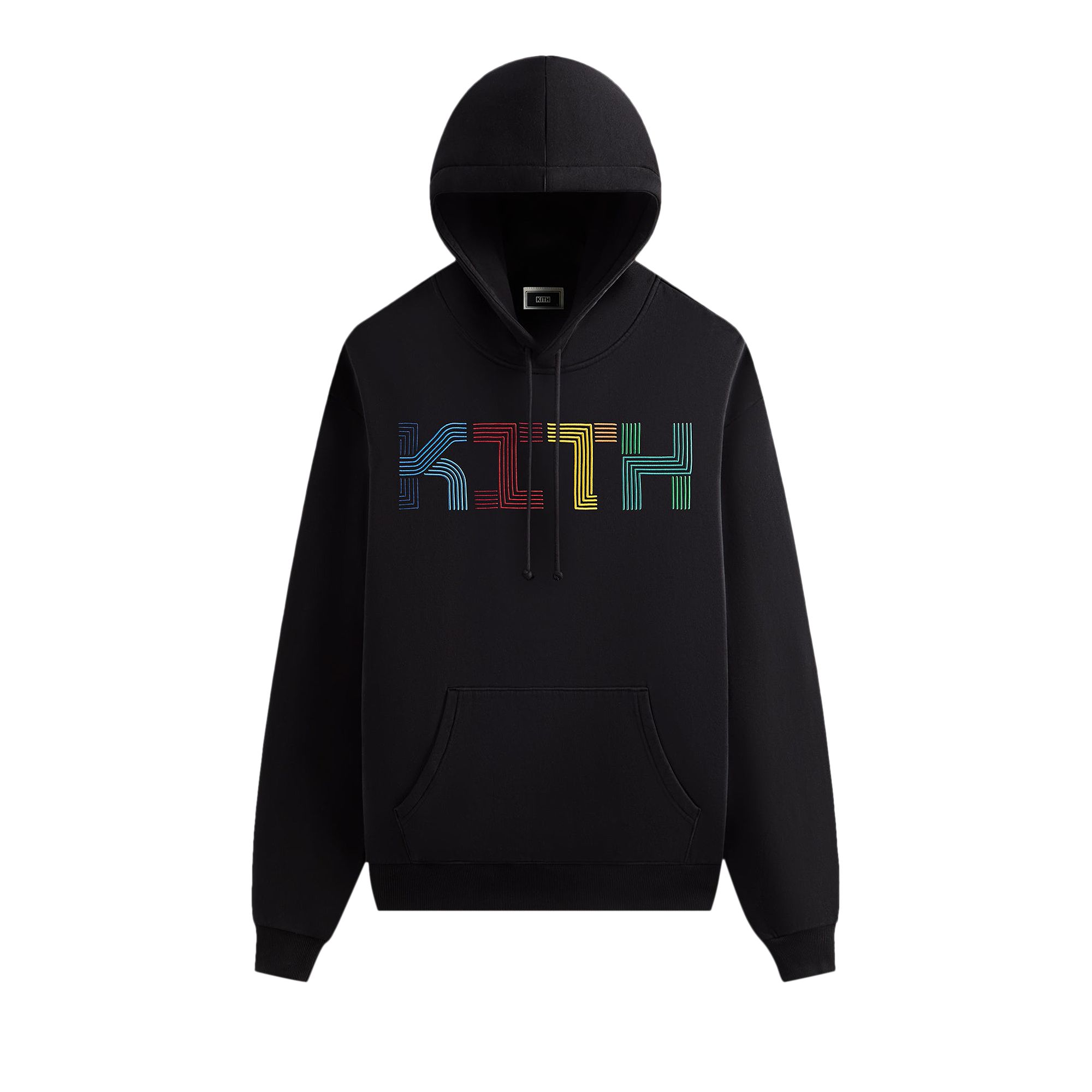 Pre-owned Kith Pathways Williams Iii Hoodie 'black' | Men's Size M
