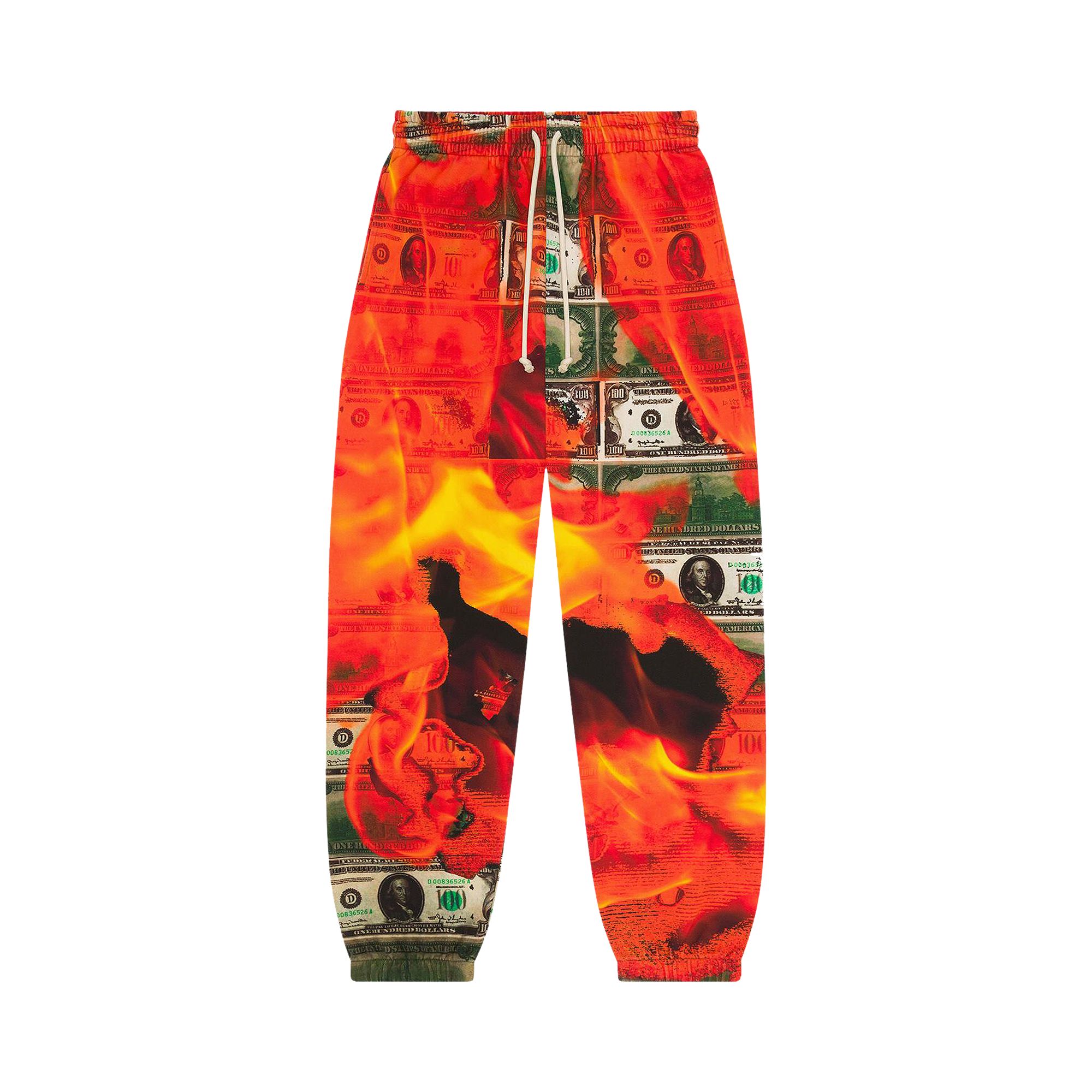 Pre-owned Denim Tears Burn It All Sweatpants 'multicolor' | Multi-color | Men's Size S