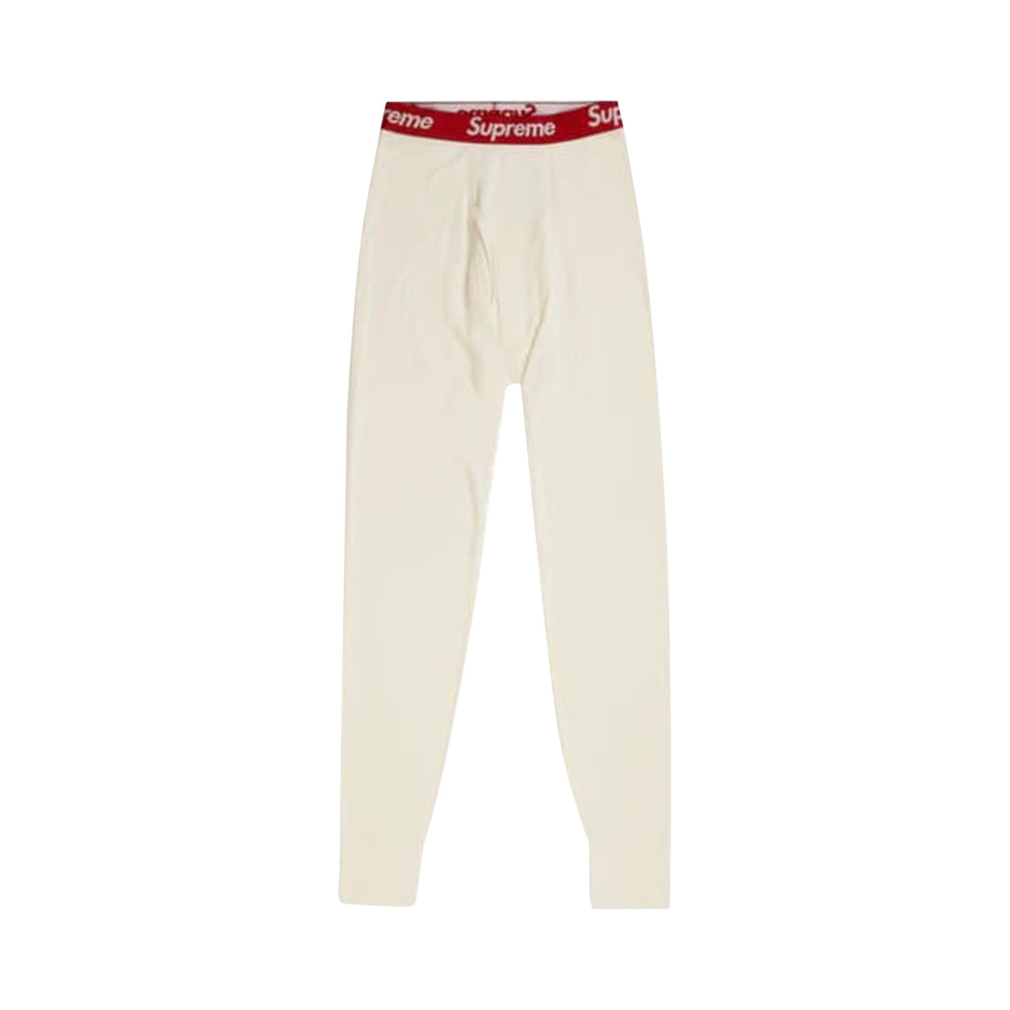 Pre-owned Supreme X Hanes Thermal Pants (1 Pack) 'natural' | White | Men's Size Xl