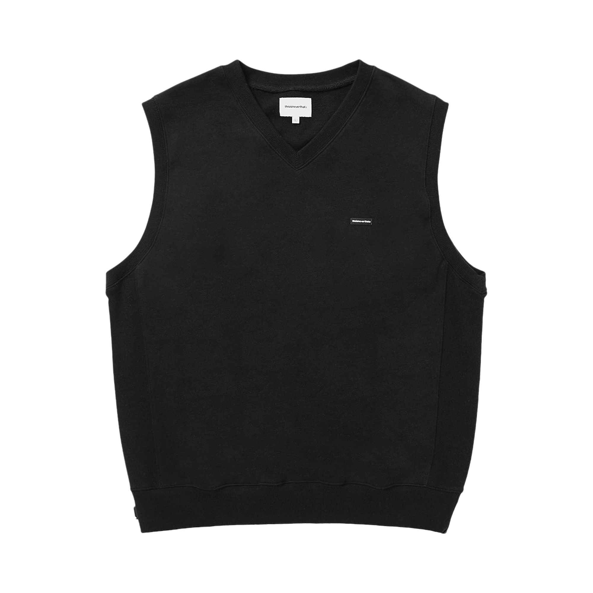 Pre-owned Thisisneverthat Classic Hdp V Neck Vest 'black' | Men's Size L