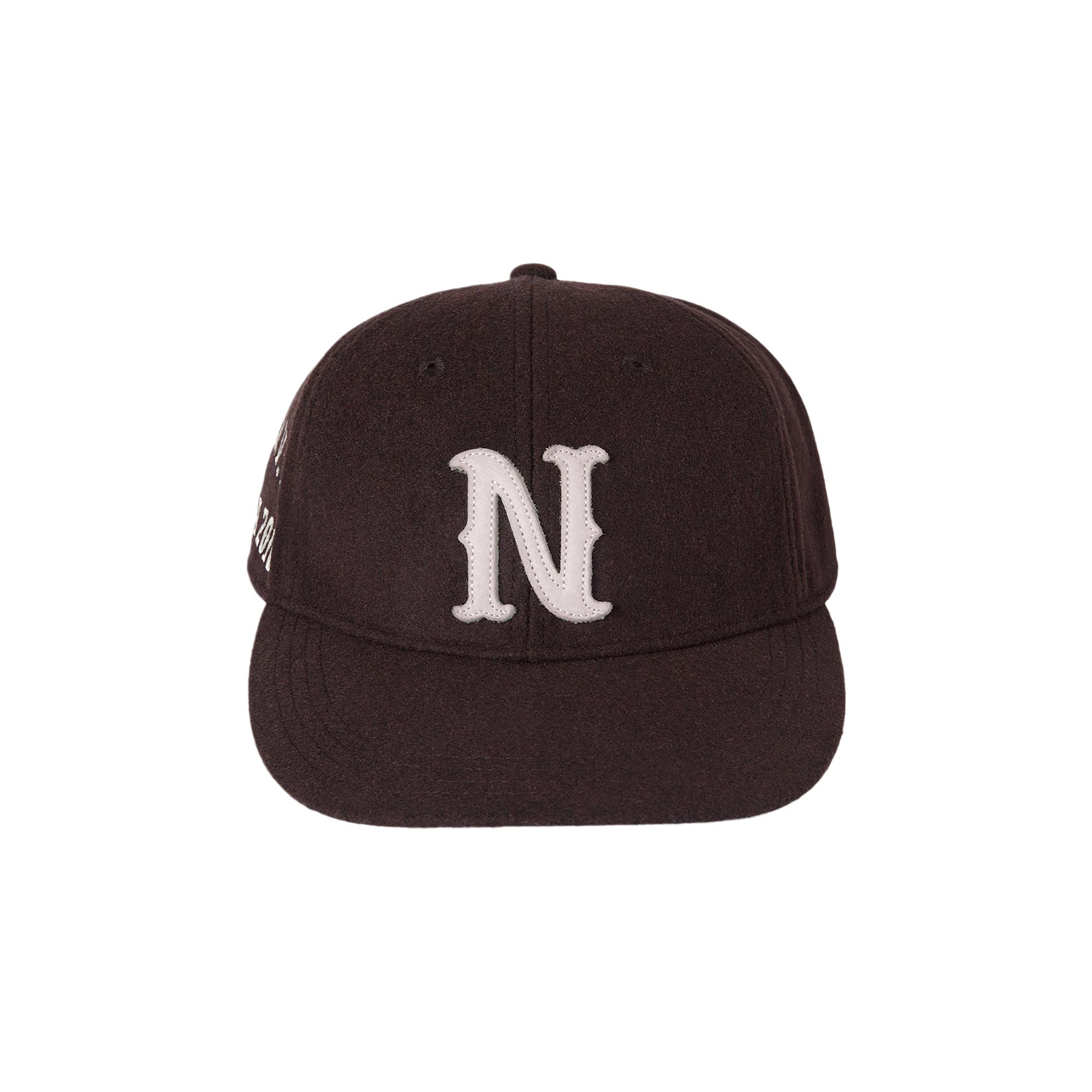 Pre-owned Thisisneverthat N Felt Appliqué Cap 'brown' | Men's Size Onesize