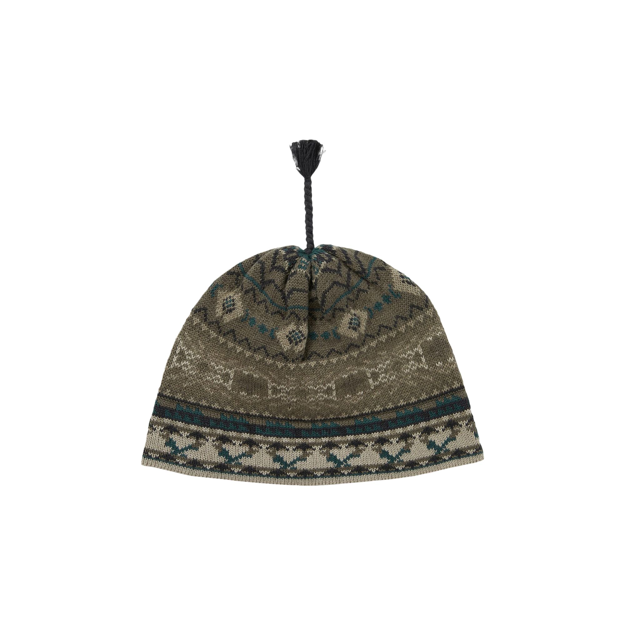 Pre-owned Thisisneverthat Tassel Beanie 'brown' | Men's Size Onesize
