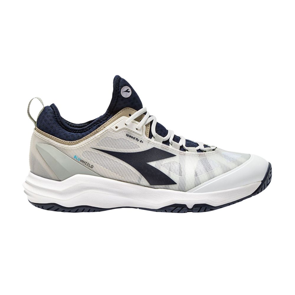 Diadora Speed Blushield Fly 4+ AG 'White Blue Corsair' | Men's Size 7 - 101179507-C1494
