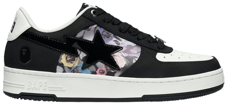 Bapesta 2 Black Roses