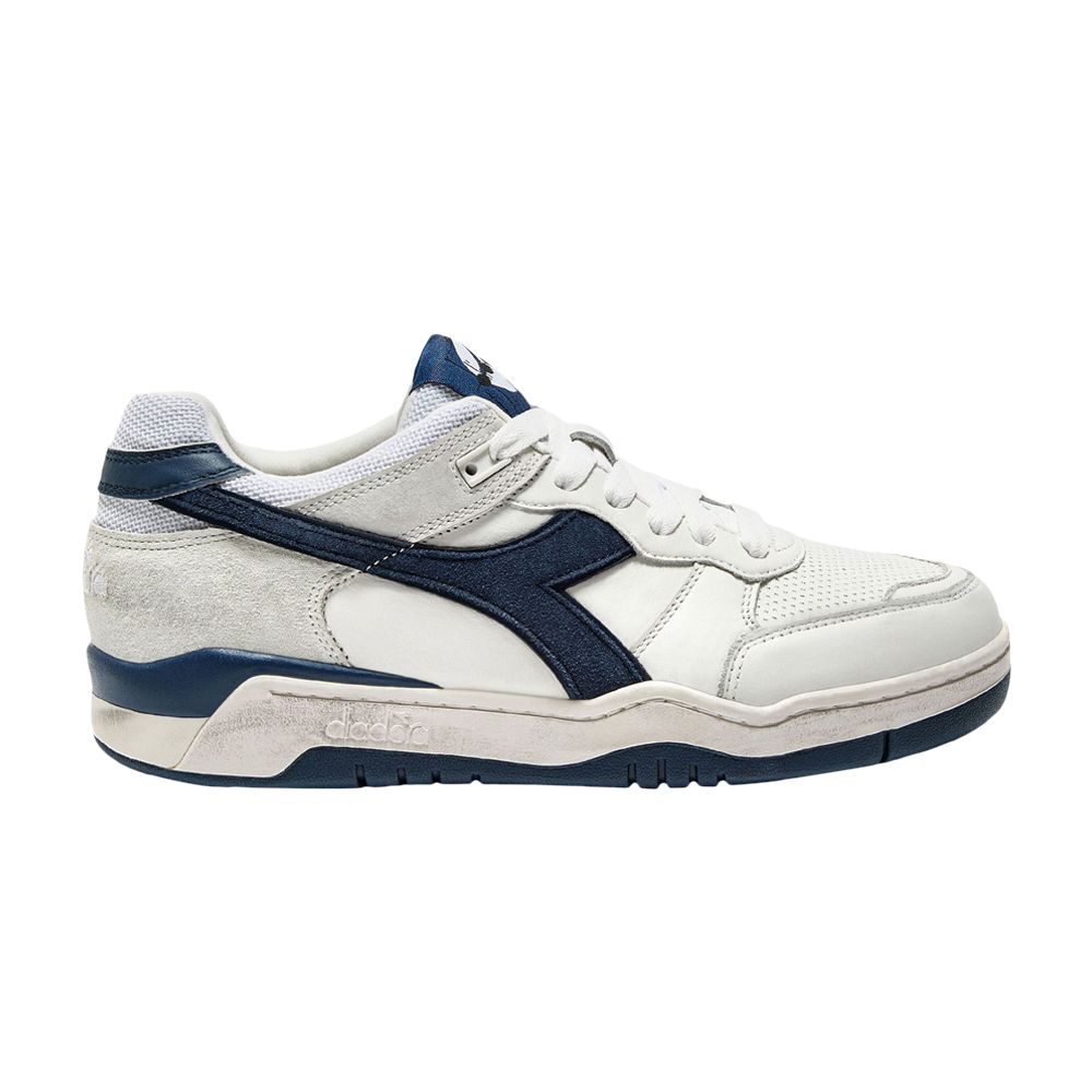 Diadora B.560 Used 'White Majolica Blue' | Men's Size 8 - 201182032-C9457
