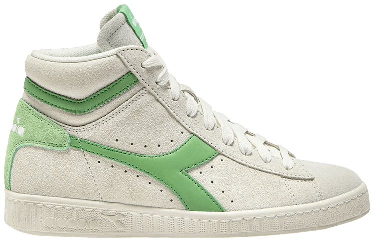 Diadora Game L High Suede Waxed Pistachio Green