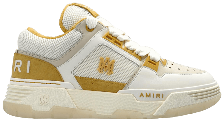 Amiri MA 1 White Mustard