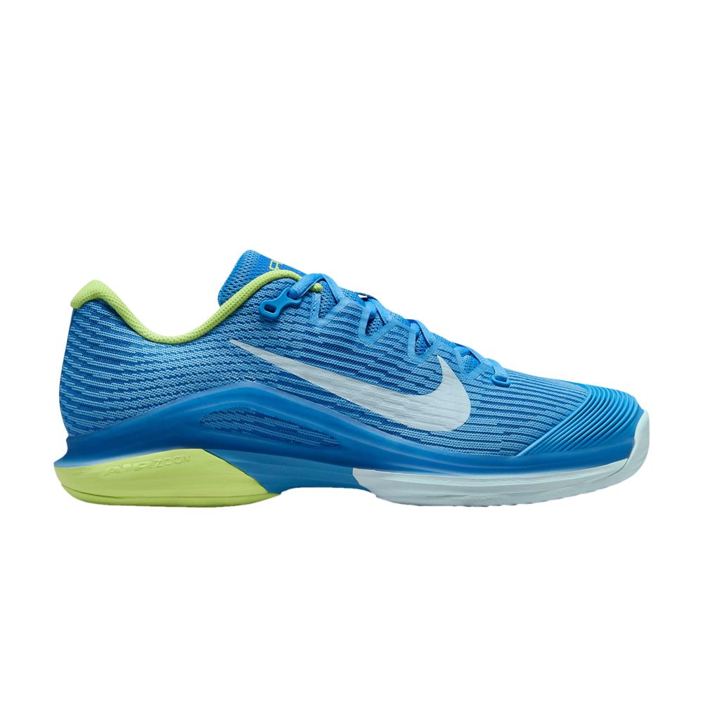 Pre-owned Nike Wmns Court Air Zoom Vapor 12 Hc 'blue Beyond Light Lemon Twist' | Women's Size 9.5