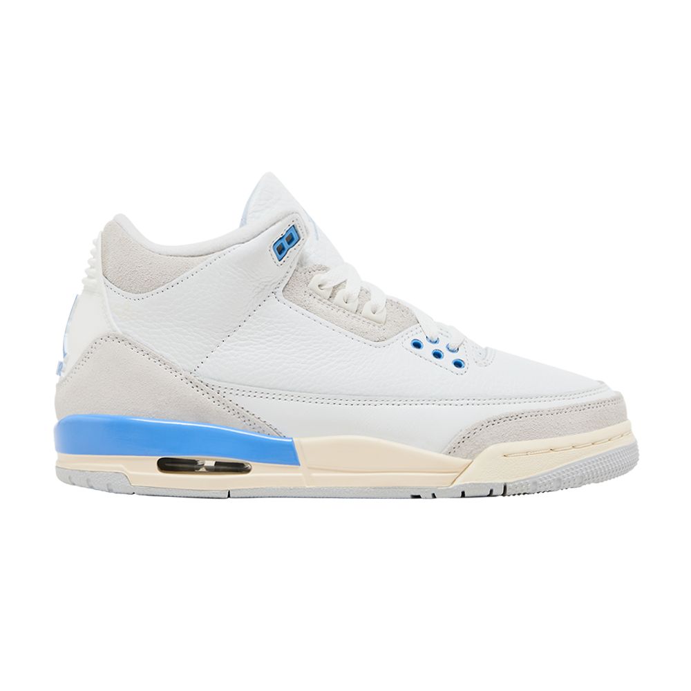 Pre-owned Air Jordan 3 Retro Gs 'lucky Shorts' | White | Kid's Size 4.5