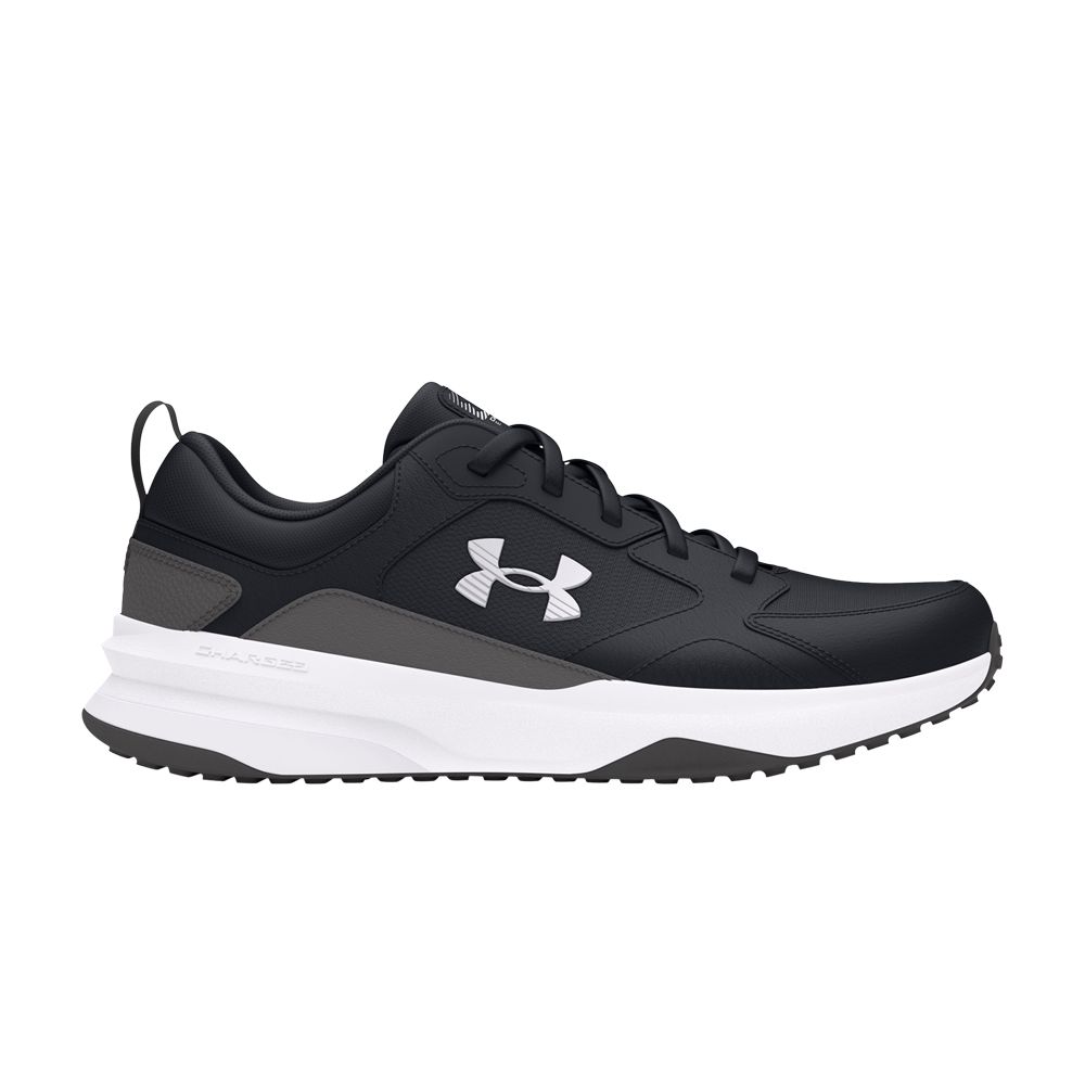 Pre-owned Under Armour Charged Edge 'black Castlerock White' | Men's Size 10