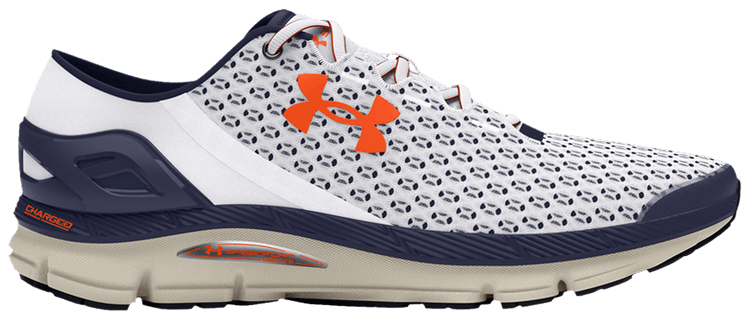 Under Armour Speedform Gemini White Midnight Navy Orange