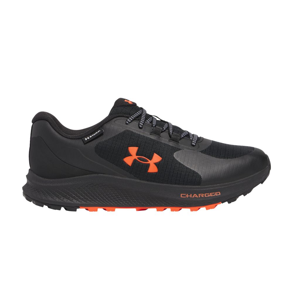 Pre-owned Under Armour Charged Bandit Trail 3 'black Fire' | Men's Size 10.5