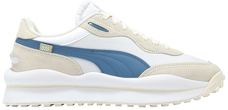 Puma Wmns Style Rider SD Play On   White Blue Green
