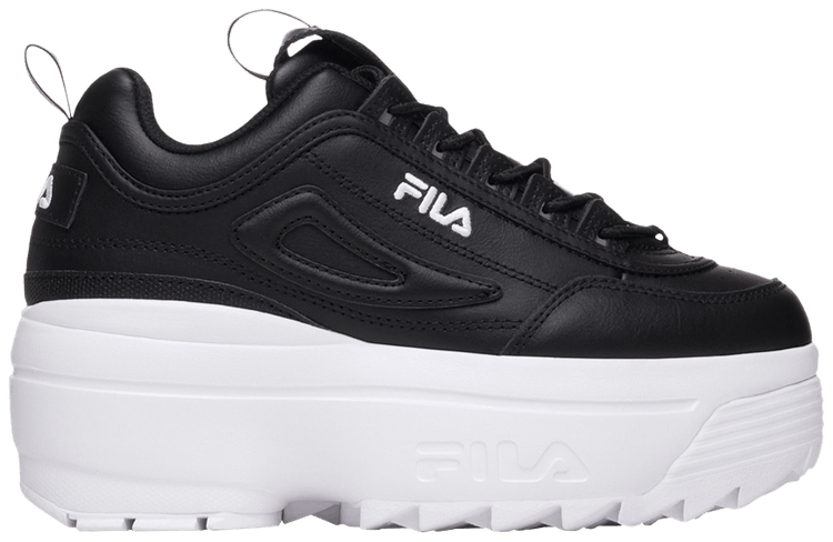 Fila Wmns Disruptor 2 Wedge Black White