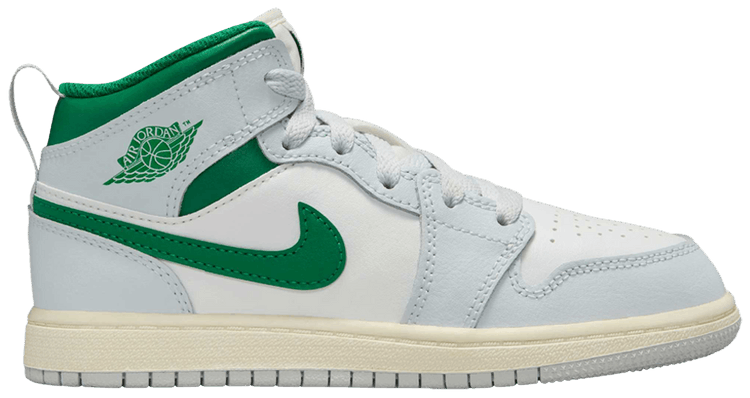 Air Jordan 1 Mid PS Summit White Pine Green