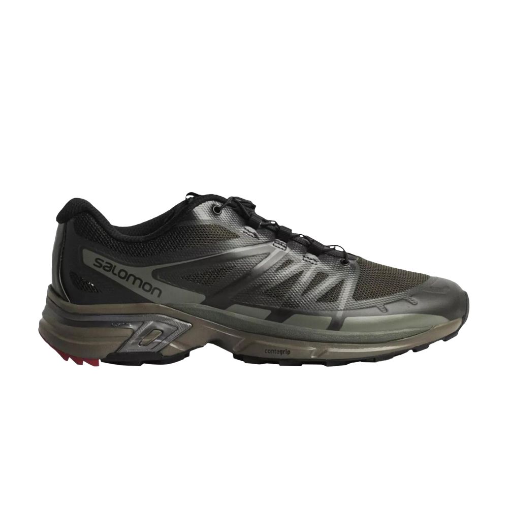Salomon XT-Wings 2 Advanced 'Peat Castor Grey' | Green | Men's Size 9 - L41577800