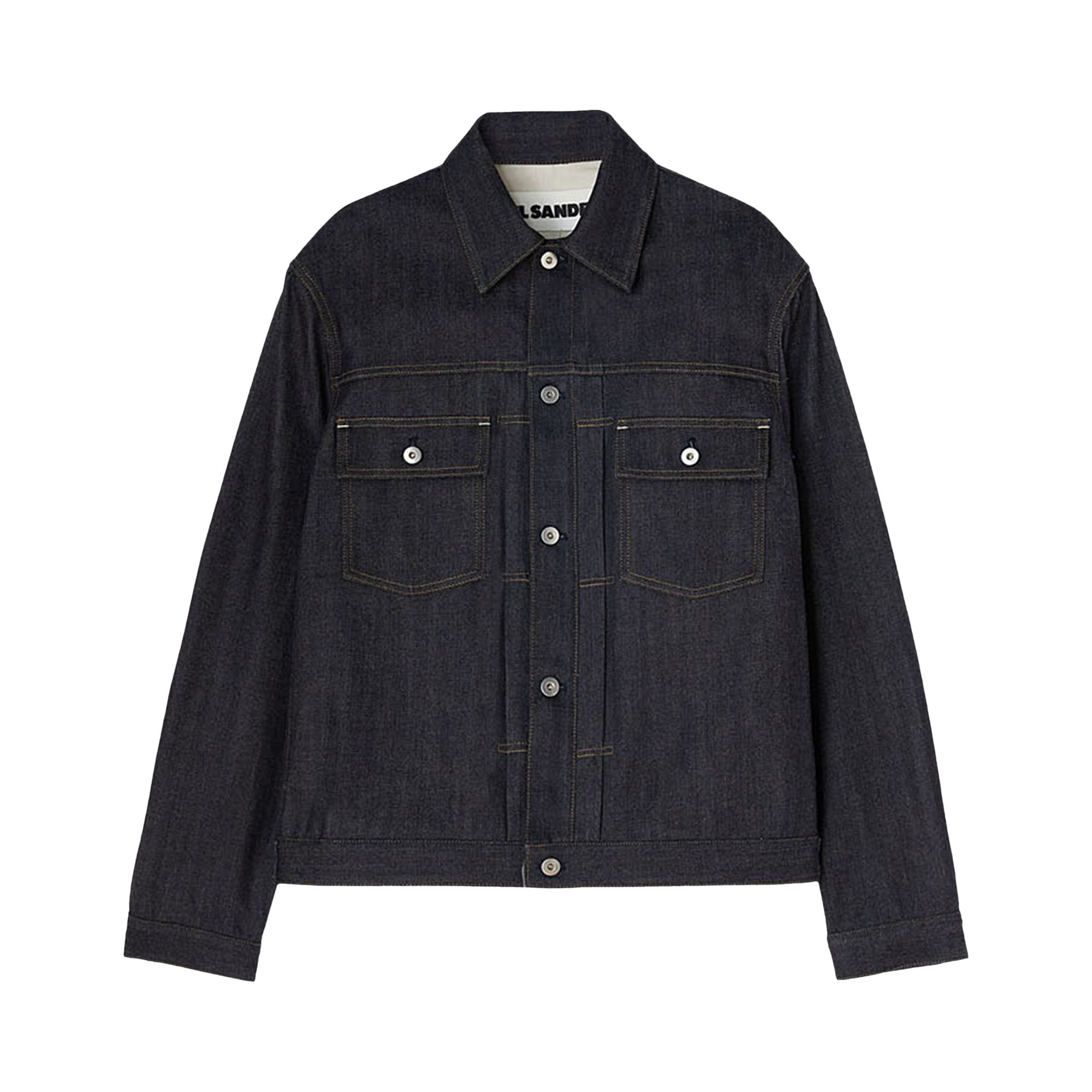 Pre-owned Jil Sander Denim Jacket 'deft Blue' | Men's Size Xxl