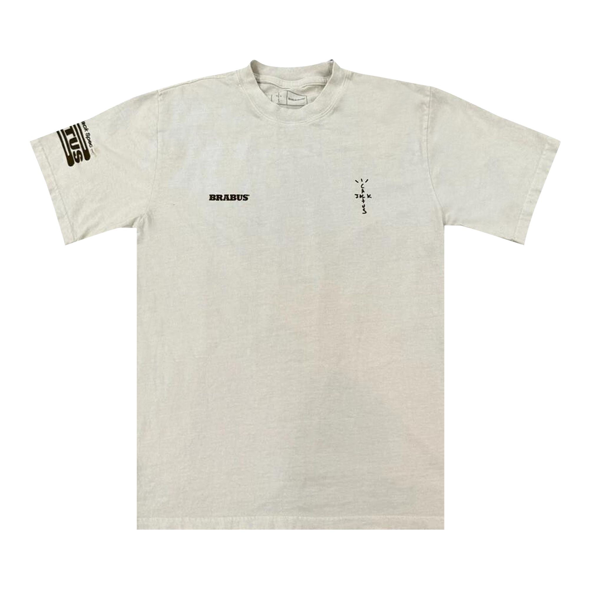 Pre-owned Cactus Jack By Travis Scott X Brabus T-shirt 'white' | Men's Size M