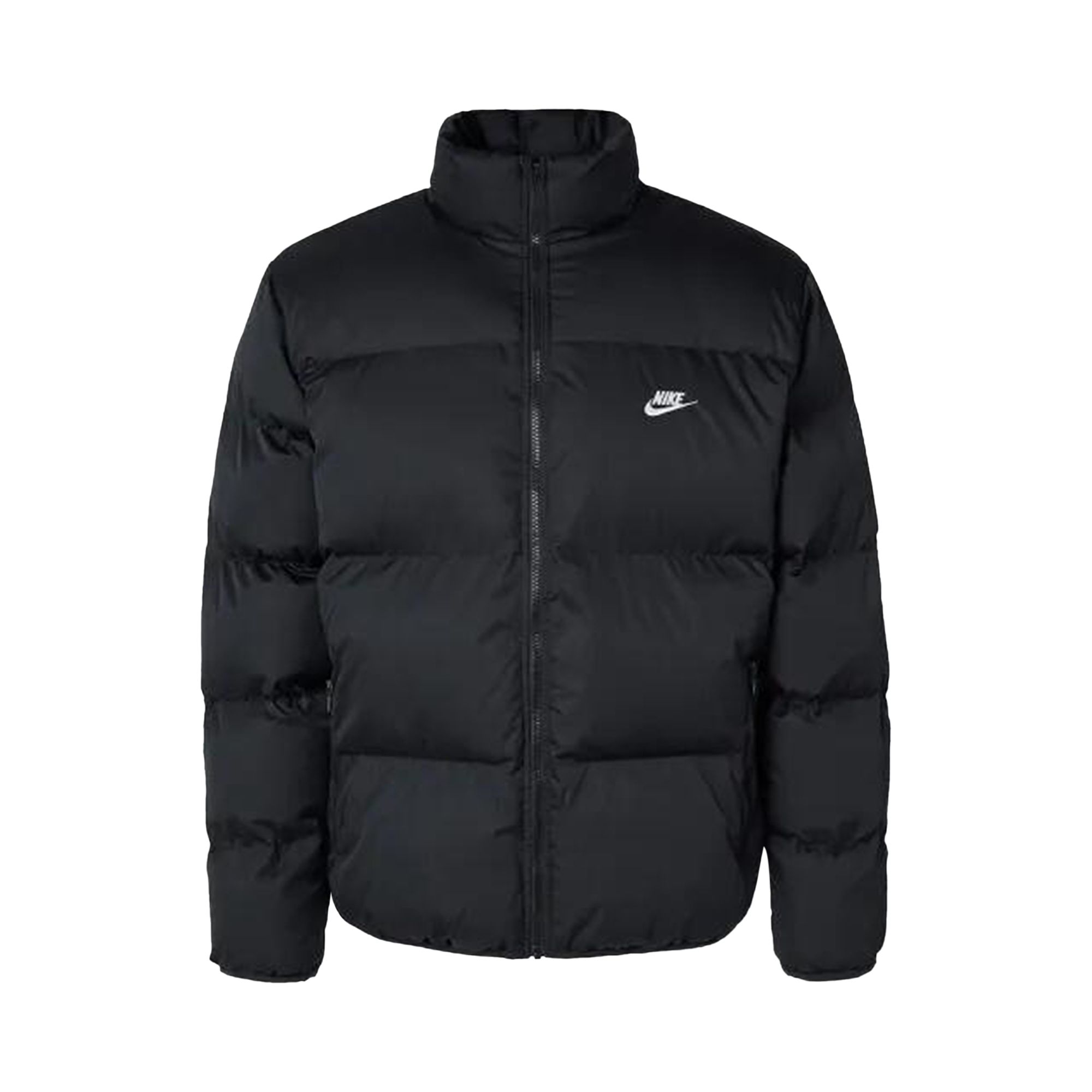 Pre-owned Nike Sportswear Club Puffer Jacket 'black/white' | Men's Size L
