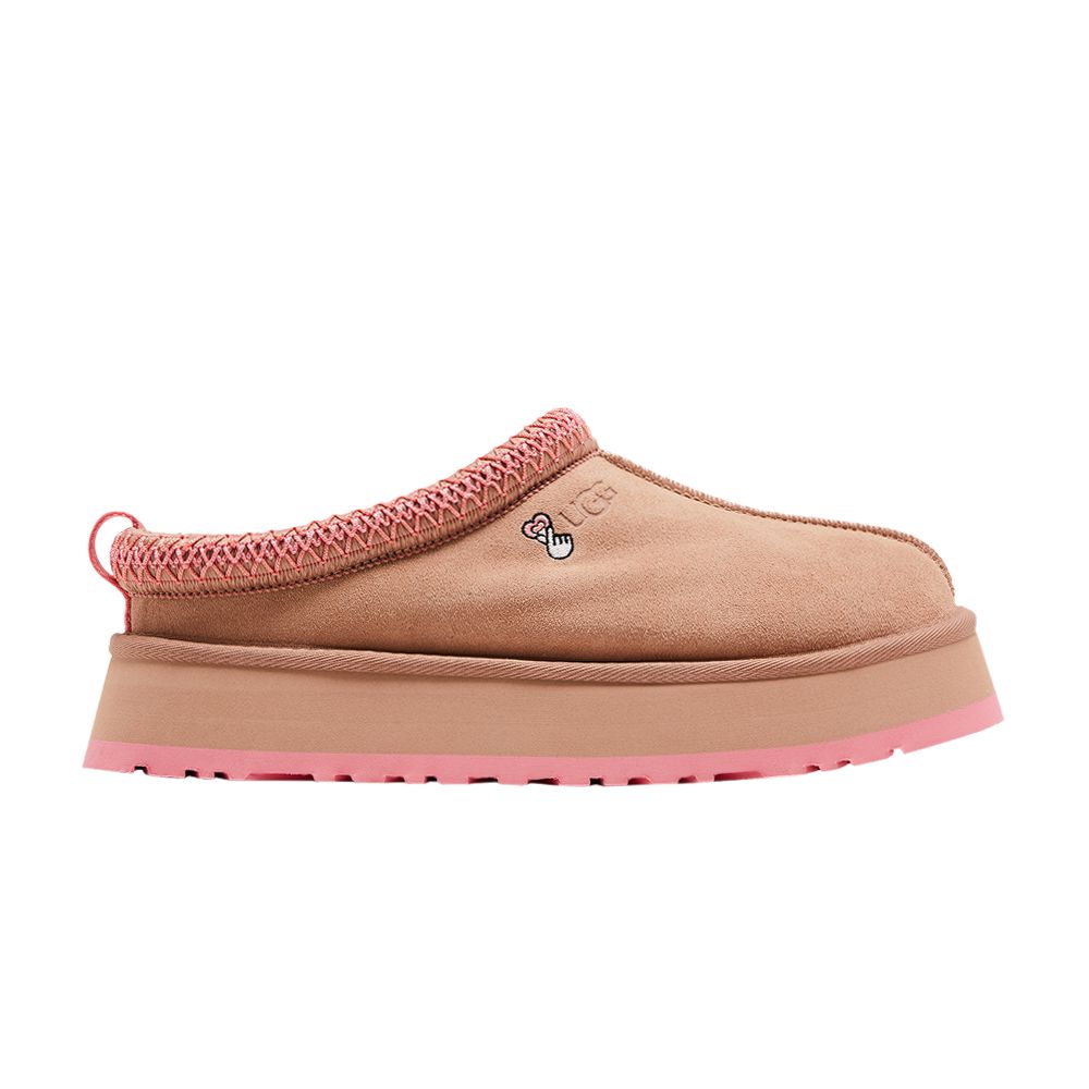 Pre-owned Ugg Wmns Tazz Slipper 'love '25 Pack - Arroyo Tropical Pink' | Tan | Women's Size 8