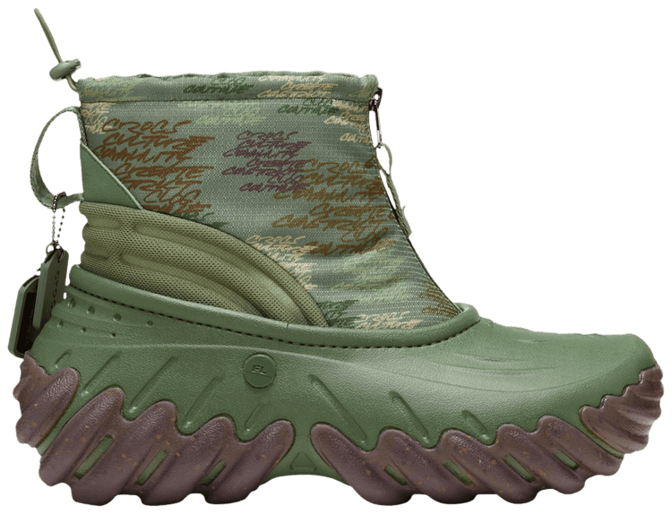 Crocs Futura Laboratories x Echo Boot Army Green
