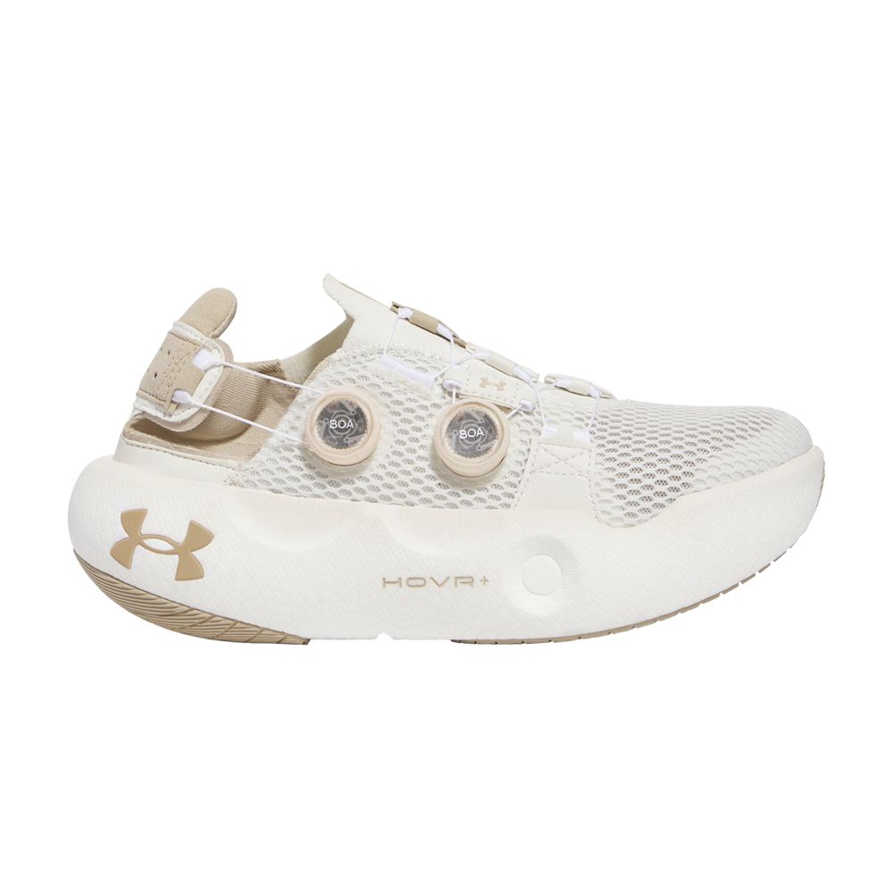 Pre-owned Under Armour Speedland X Hovr Infinite Mega 'white Quartz Desert Sand' | Cream | Men's Size 12.5
