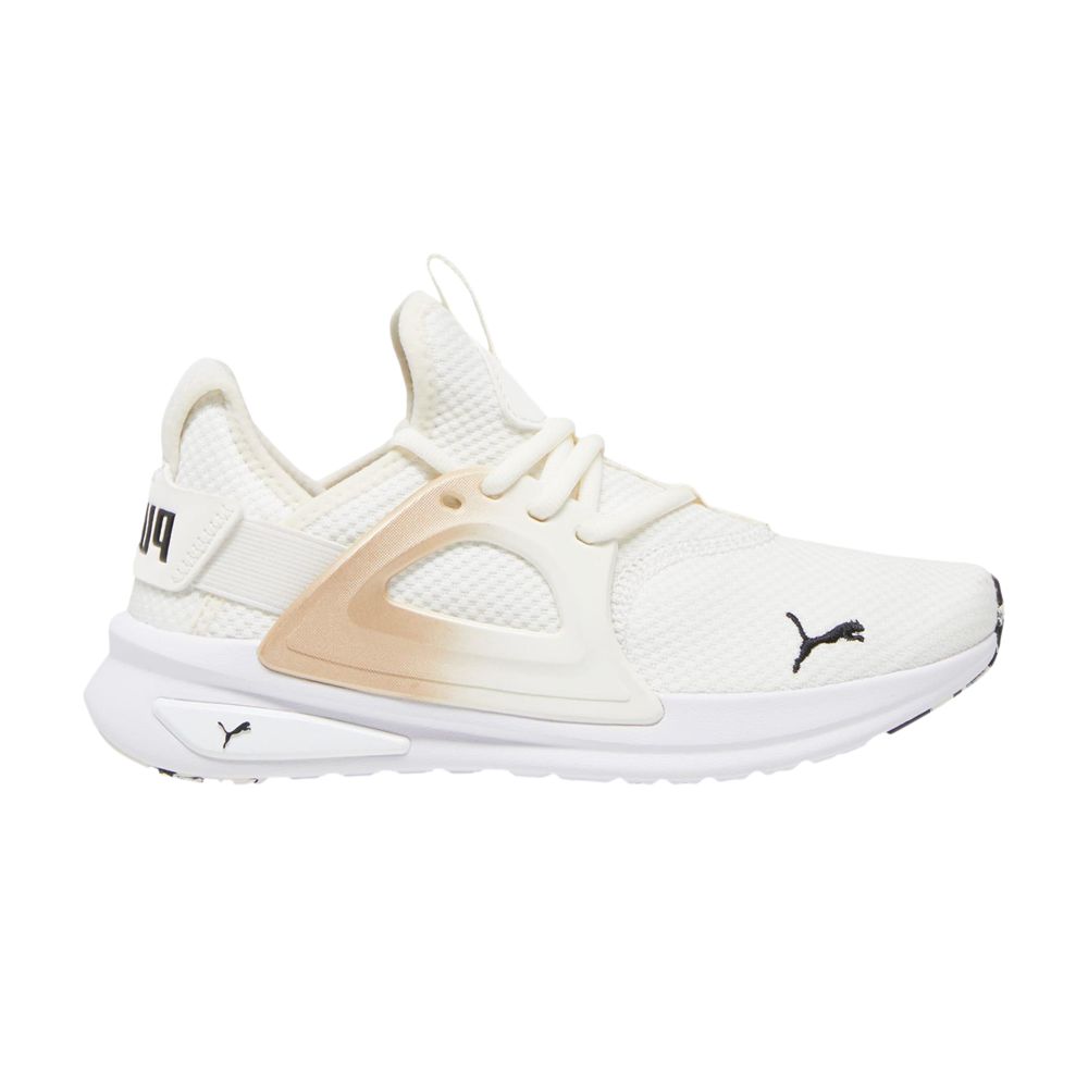 Puma Wmns Softride Enzo Evo 'Molten Metal - Warm White Gold' | Cream | Women's Size 9 - 378733-02