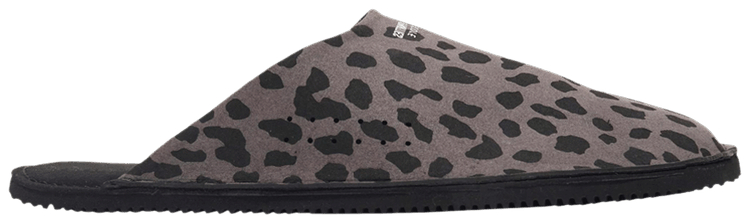 Suicoke Wacko Maria x Mule Sandal Grey Cheetah