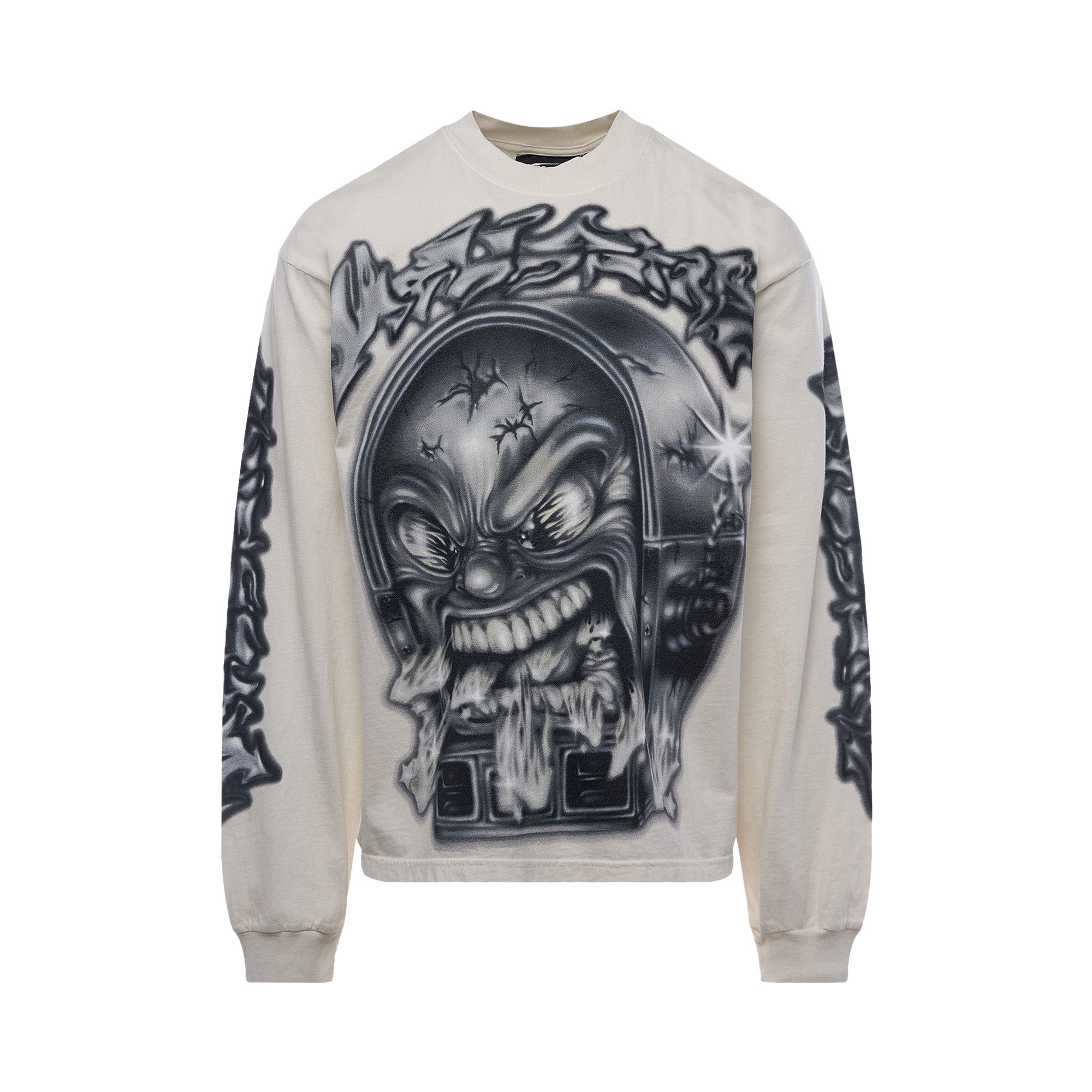 Pre-owned Hellstar Mark Long-sleeve 'white' | Men's Size Xl