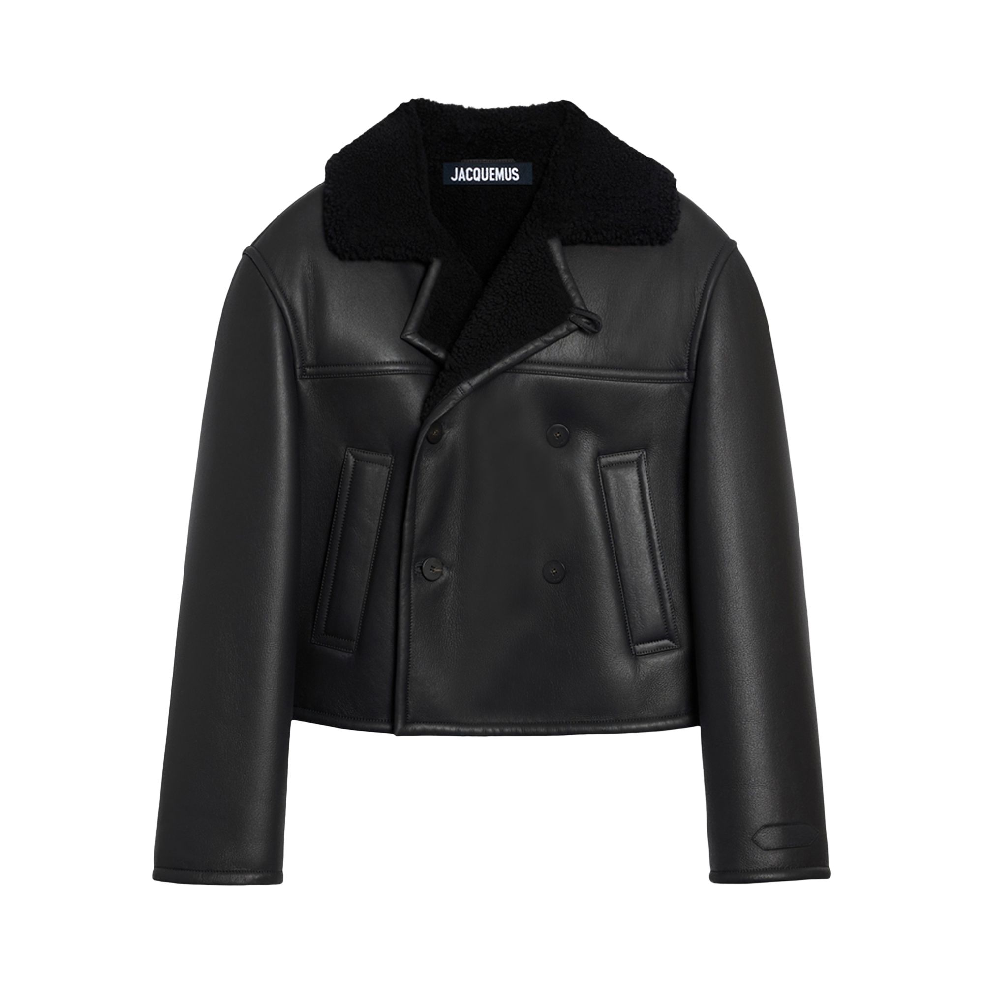 Pre-owned Jacquemus Le Blouson Marino 'black' | Men's Size 56