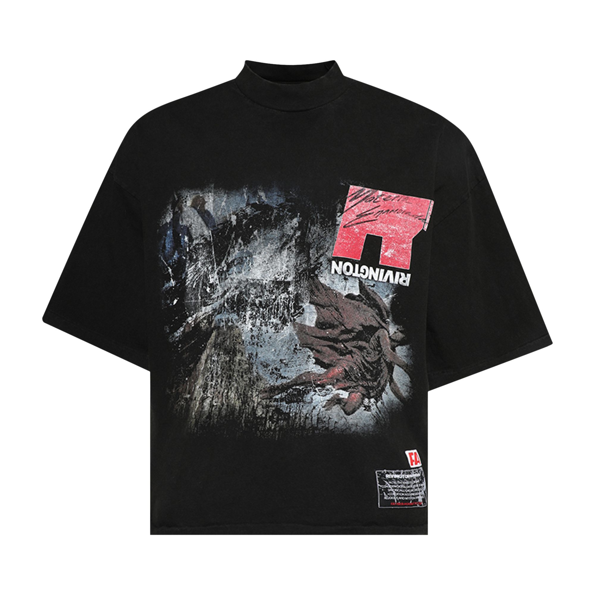 Pre-owned Rivington Roi Rebis It Was Written Tee 'mechanic Black' | Men's Size S