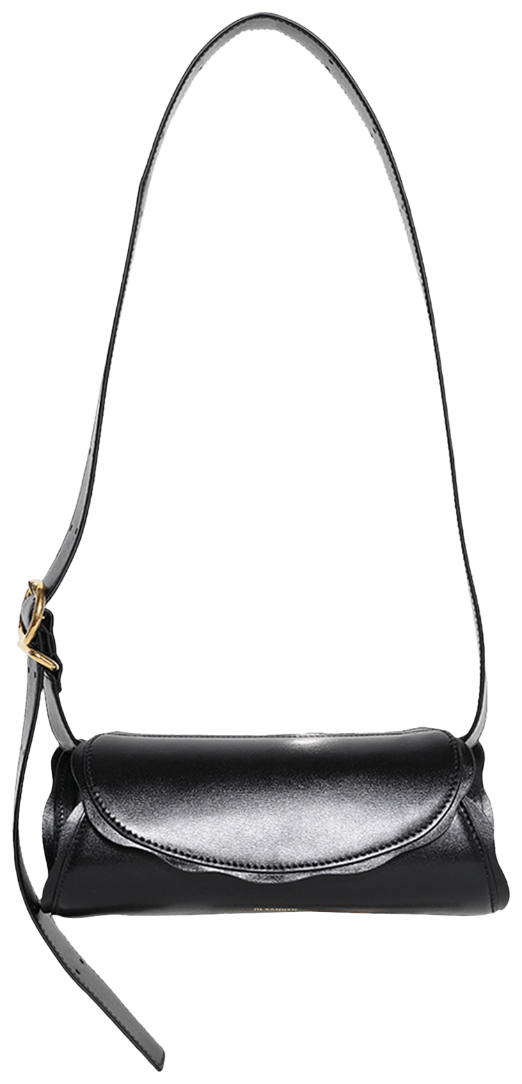 JIL SANDER｜ (Cannolo Mini (J07WD0111 P4840 001)) Buy Jil Sander Cannolo Small Shoulder Bag 'Black