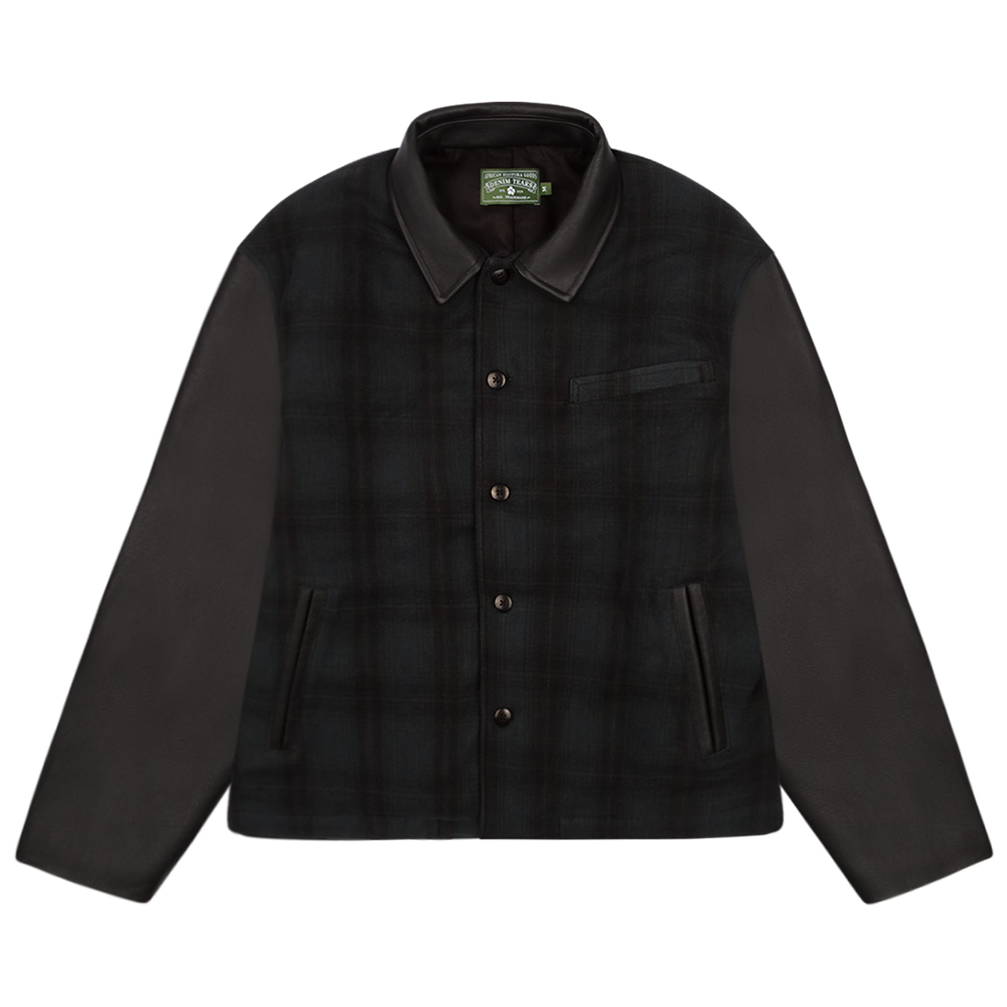 Pre-owned Denim Tears Black And Tartan Jacket 'black' | Men's Size S