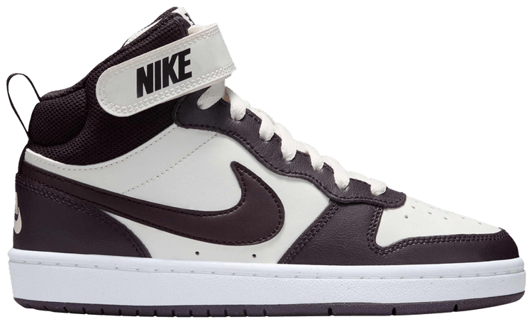Nike Court Borough Mid 2 GS Burgundy White