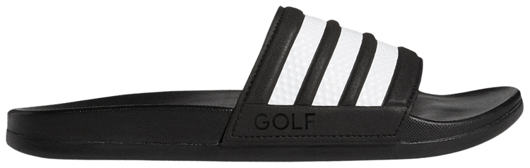 Adidas Adilette Golf Comfort Slide Black White