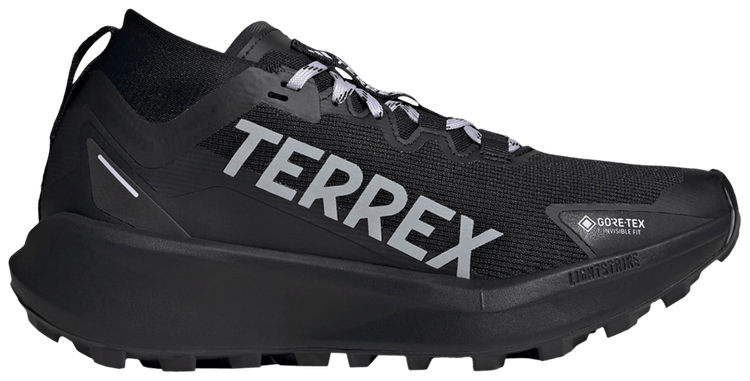 adidas Wmns Terrex Agravic Mid GORE TEX Black Silver Dawn