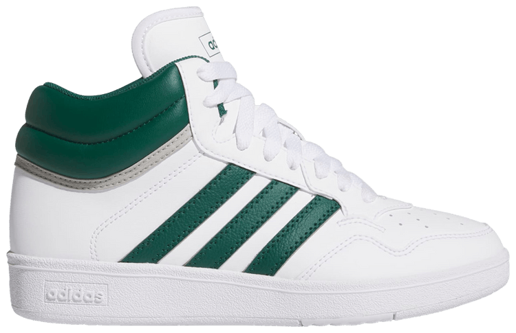 Adidas Hoops 40 Mid J White Collegiate Green