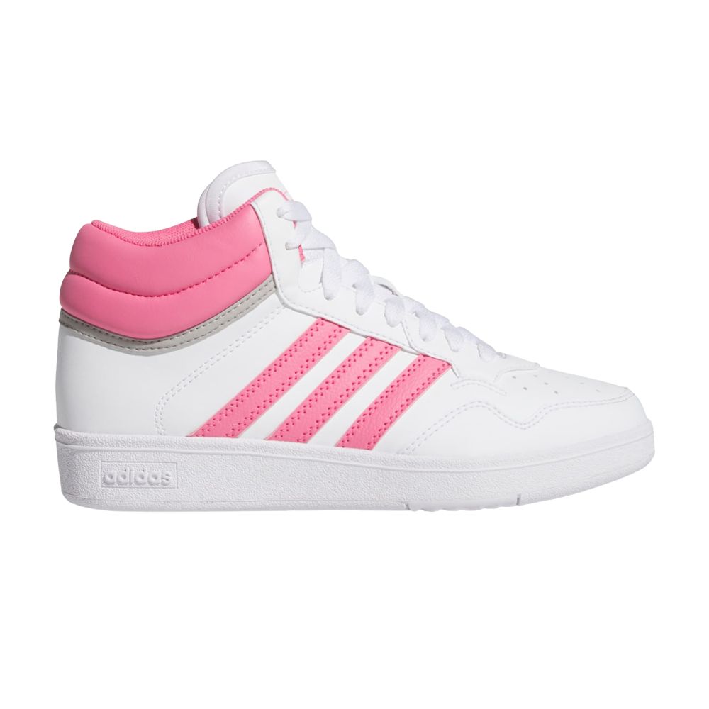 adidas Hoops 4.0 Mid J 'White Pink Fusion' | Kid's Size 6 - JI0906