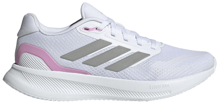 Adidas Wmns Runfalcon 5 White Pink Grey Strata